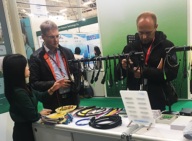 We have attended the ECOC 2019 exhibition in Ireland during 23-25th September We have attended the ECOC 2019 exhibition in Ireland during 23-25th September