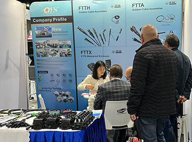 DYS exhibited in OFC 2023 during 7-9th March in San Diego, USA which achieved great success