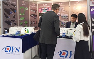 DYS fiber first time join The Broadband World Forum in Messe, Berlin.